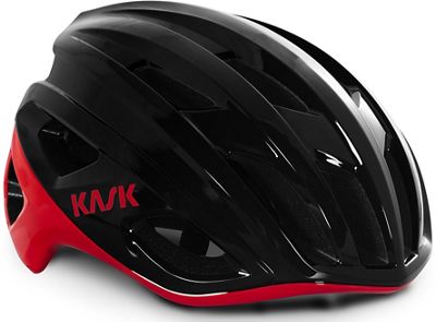 Kask Mojito3 BiColour Road Helmet 2022 - BLACK-RED - M}, BLACK-RED