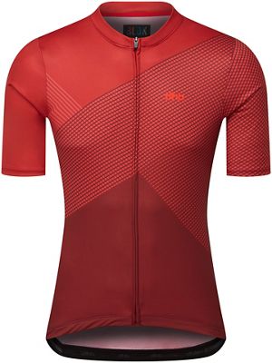 dhb Blok Short Sleeve Jersey (Crossing) AW22 - Haute Red - XXL}, Haute Red