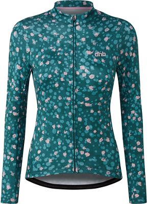 dhb Moda Womens Long Sleeve Jersey (Rain) AW22 - Atlantic Deep - UK 6}, Atlantic Deep