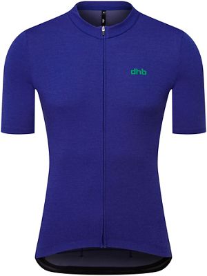 dhb Merino Short Sleeve Jersey 2.0 AW22 - Bluing - XS}, Bluing