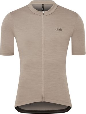 dhb Merino Short Sleeve Jersey 2.0 AW22 - WALNUT - XL}, WALNUT