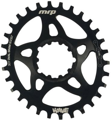 MRP Wave Boost Oval Chainring SRAM - Black - 30t}, Black