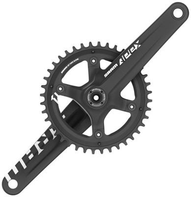 SRAM Apex 1 10-11 Speed Chainset - Noir} - 40t}, Noir}