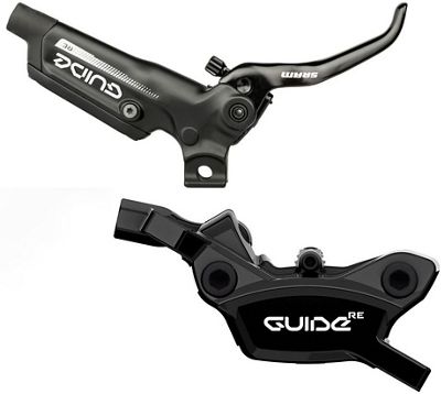 SRAM Guide RE Rear Disc Brake - Black - with Stealth-a-majig, Black