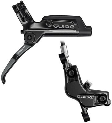 SRAM Guide T Disc Brake - Black - 1550mm 20P RH Rear}, Black