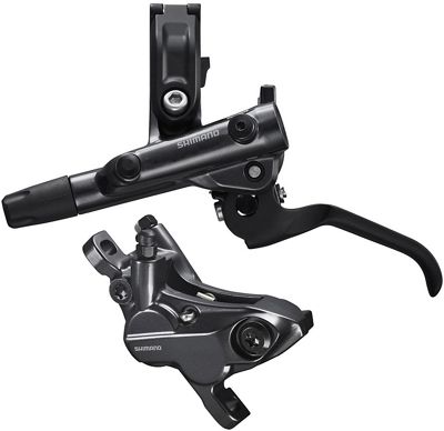 Shimano Deore M6120 OE Disc Brake (M6100 Lever) - Black - LH Front 850mm}, Black