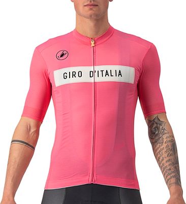 Castelli Fuori Giro Jersey SS22 - Rosa Giro - XS}, Rosa Giro