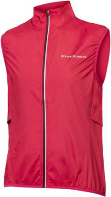 Endura Women's Pakagilet Gilet AW22 - Berry - L}, Berry