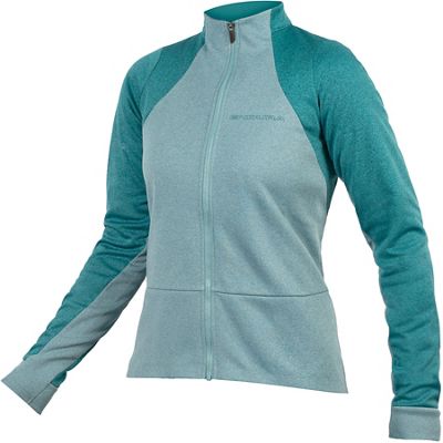 Endura Women's GV500 Long Sleeve Jersey AW22 - SpruceGreen - S}, SpruceGreen