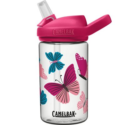 Camelbak eddy Kids .4L Bottle SS21 - Colorblock Butterflies - One Size}, Colorblock Butterflies