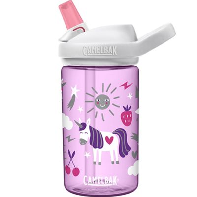 Camelbak eddy Kids .4L Bottle SS21 - Unicorn Party - One Size}, Unicorn Party