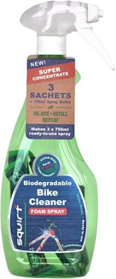 Squirt Spray Bottle with Wash Sachets - 750ml bottle 3 Sachets}