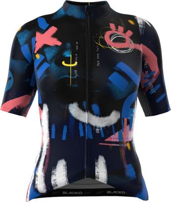 Black Sheep Cycling MR22 Women's Essentials TEAM SS Jersey AW22 - Multi - L}, Multi