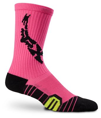 Fox Racing Women's 8" Ranger Sock (Lunar) AW22 - Pink - One Size}, Pink
