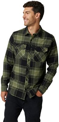 Fox Racing Traildust 2.0 Flannel Shirt AW22 - Green - M}, Green