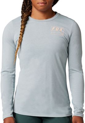 Fox Racing Women's Ranger Dri-Release LS Jersey AW22 - Grey - M}, Grey