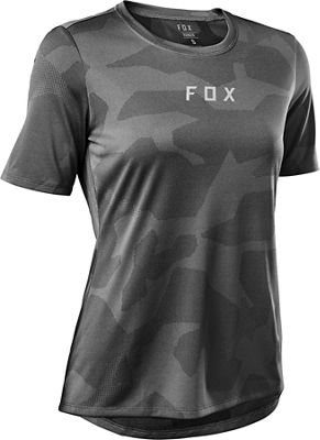 Fox Racing Women's Ranger Tru DriRelease SS Jersey AW22 - Black - XL}, Black