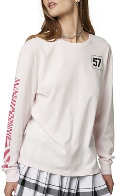 Fox Racing Women's TS57 Long Sleeve Tee AW22 - Cotton Candy - S}, Cotton Candy