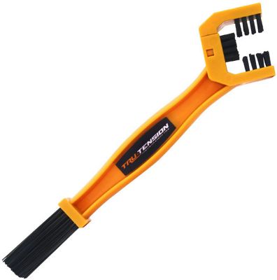 Tru-Tension Muck Monkey Chain Brush - Orange - One Size}, Orange