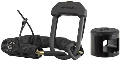 Hiplok ANKR and E-DX Security Bundle - Black - Anchor & Lock}, Black