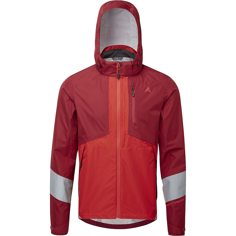 Altura Nightvision Typhoon Waterproof Jacket AW22 - Red - XL}, Red