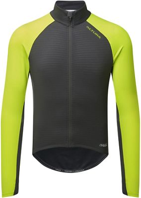 Altura Icon LS Jersey AW22 - Lime-Carbon - M}, Lime-Carbon