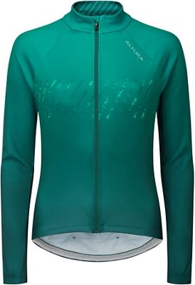 Altura Women's Airstream LS Jersey AW22 - Dark Green - UK 12}, Dark Green