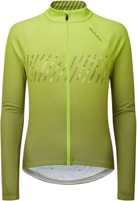 Altura Women's Airstream LS Jersey AW22 - Lime - UK 18}, Lime