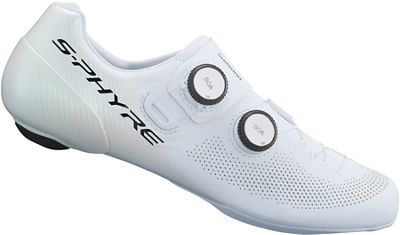 Shimano RC9 SPD-SL S-Phyre Road Shoes (RC903) 2023 - White - EU 41}, White