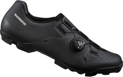 Shimano XC3 SPD MTB Shoes (Wide) 2023 - Black - EU 47}, Black