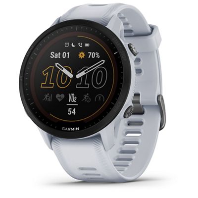 Garmin Forerunner 955 Solar GPS Watch AW22 - White, White