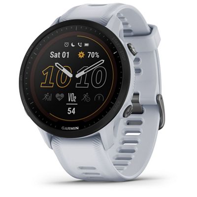 Garmin Forerunner 955 Solar GPS Watch AW22 - White, White