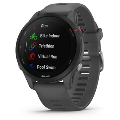 Garmin Forerunner 255 GPS Running Watch AW22 - Slate Grey, Slate Grey