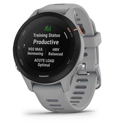 Garmin Forerunner 255S GPS Running Watch AW22 - Powder Grey, Powder Grey