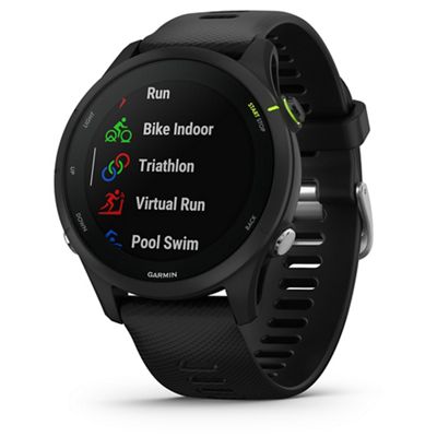 Garmin Forerunner 255 Music GPS Running Watch AW22 - Black, Black