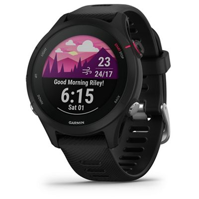 Garmin Forerunner 255S Music GPS Running Watch AW22 - Black, Black