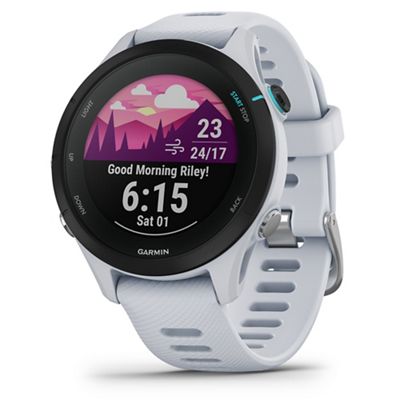 Garmin Forerunner 255S Music GPS Running Watch AW22 - Whitestone, Whitestone