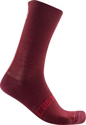 Castelli Racing Stripe 18 Socks AW22 - Bordeaux} - XXL}, Bordeaux}