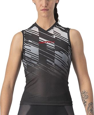 Castelli Women's Insider Sleeveless AW22 - Black - XS}, Black