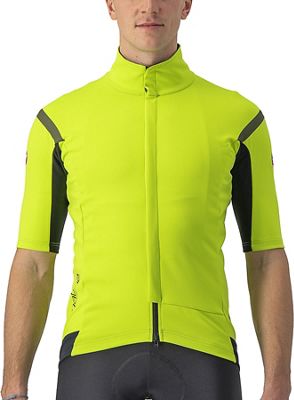 Castelli Gabba Ros 2 AW22 - Electric Lime-Dark Grey - M}, Electric Lime-Dark Grey