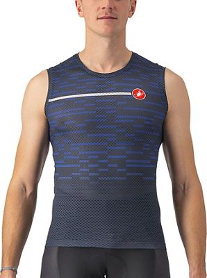 Castelli Insider Sleeveless Jersey AW22 - Savile Blue - XS}, Savile Blue