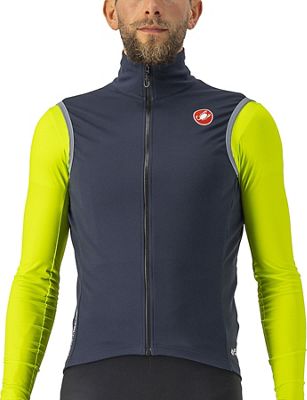 Castelli Perfetto Ros 2 Vest AW22 - Savile Blue} - M}, Savile Blue}