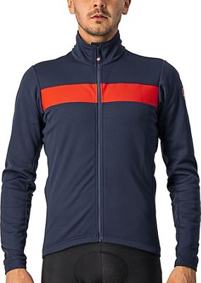 Giacca Castelli Raddoppia 3 AW22 - SAVILE BLUE-RED REFLEX} - XL}, SAVILE BLUE-RED REFLEX}