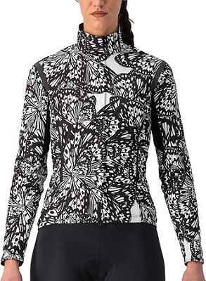 Castelli Women's Unlimited Perfetto Ros 2 Jacket AW22 - Black-White - XS}, Black-White