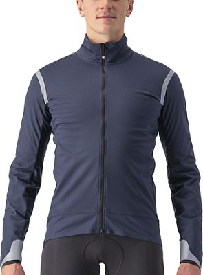 Castelli Alpha Ultimate Insulated Jacket AW22 - Savile Blue-Silver Reflex-Steel Blue - XS}, Savile Blue-Silver Reflex-Steel Blue