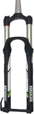 Forcella ad aria RockShox Recon Gold TK Solo Air - nero - bianco} - 15 x 100mm}, nero - bianco}
