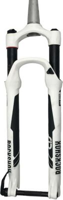 RockShox SID RLT Solo Air Fork - Black-White - 100mm Travel, Black-White