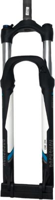 RockShox XC-30 TK Coil Fork - Black-White - 100mm Travel, Black-White