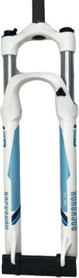 Forcella a molla RockShox XC-30 TK Coil - bianco - blu} - 100mm Travel, bianco - blu}