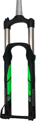 Forcella RockShox Sektor Silver TK Solo Air - nero - verde} - 140mm Travel, nero - verde}